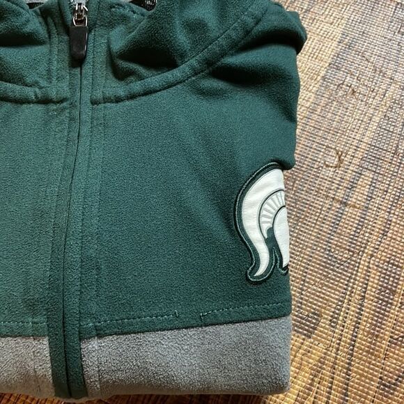 Captivating Apparel men’s three-quarter zip Michigan State Spartans. Size M - Picture 11 of 11